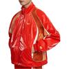 Nike Projekt F.R.O.G.. Pánská bunda Track Jacket Light Crimson/Dark Russet/Light Lemon Twist Oranžová HJ3290-696