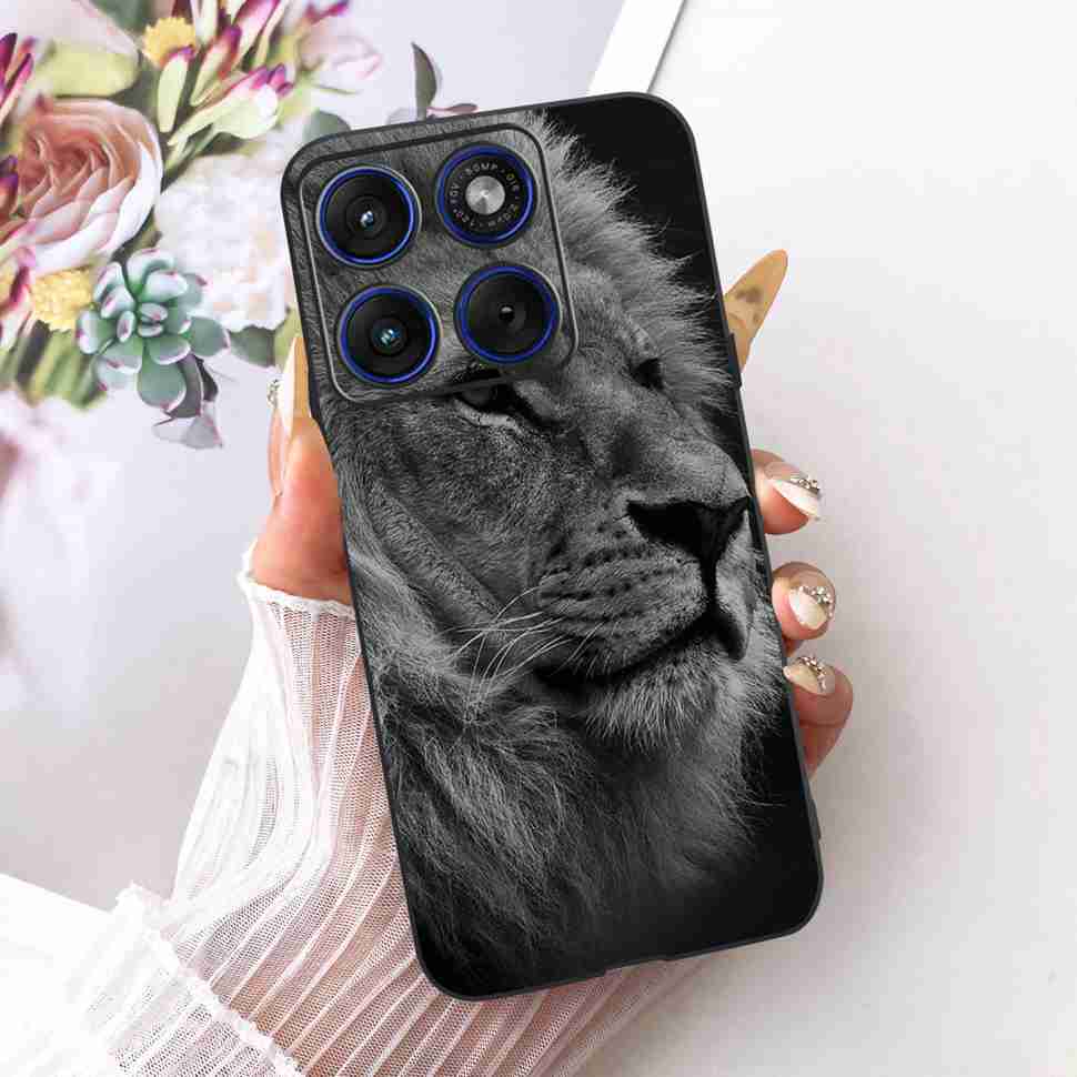 Lovely Cat For Motorola Edge 70 Case Cover Soft Silicone Phone Case For Motorola Edge70 Edge 70 5G Back Cover Bumper