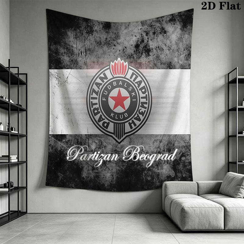 Partizan logo Wall Hanging Printed Fabric Blanket Decorative Tapestries for Bedroom Living Room Home Decor
