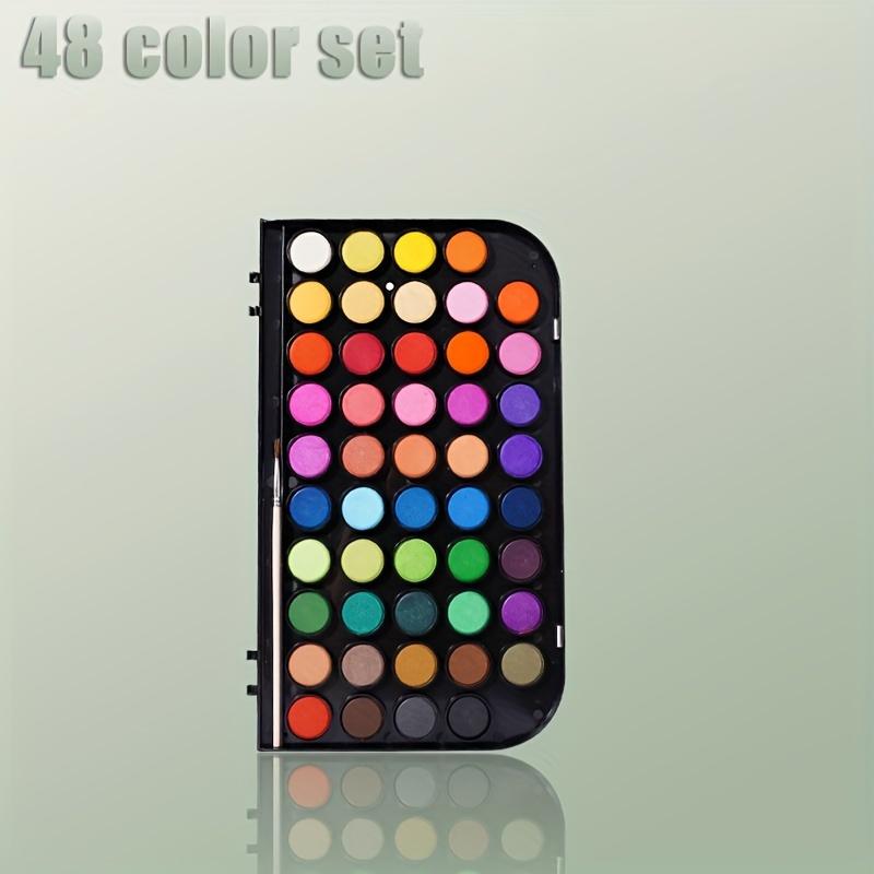 

1 шт. 28/48 цветов WatercolorPaint Washable Watercolor PaintSet Набор акварельных красок для начинающих и художников 48 colors