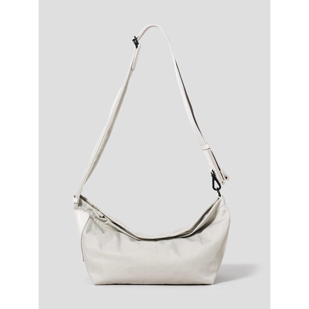 Beanpole Accessory Less Bag_2 Small Fabric Crossbody Bag Light Gray