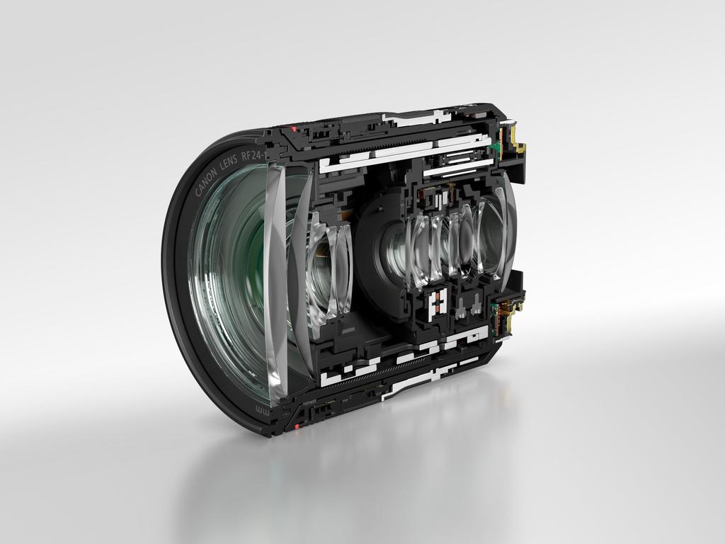 Canon RF IS USM Black 2963C002 24-105mm f/4L Lens, -