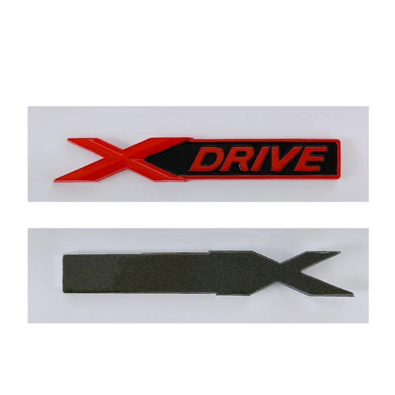 3D ABS Car Rear Trunk Emblem Badge Nameplate Xdrive Sticker For BMW Xdrive Logo 328i 320d 320i 530d 525d E60 F10 G20 Accessories Yk2
