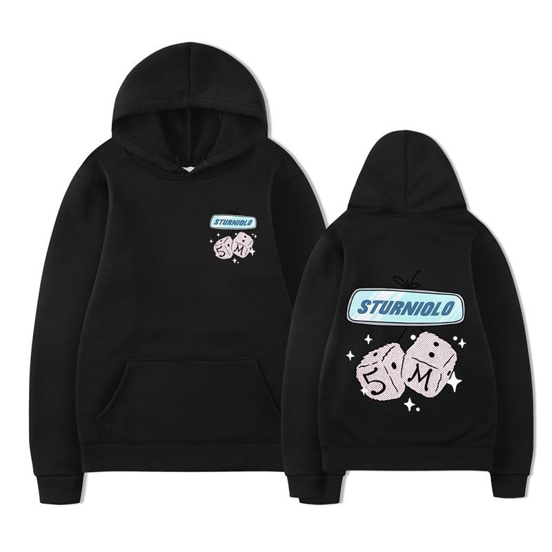 Hoodies Print Fashion Sweatshirt Hip Hop Casual Unisex Y2K Clothes Oversize Autumn Winter Fleece Streetwear Tops