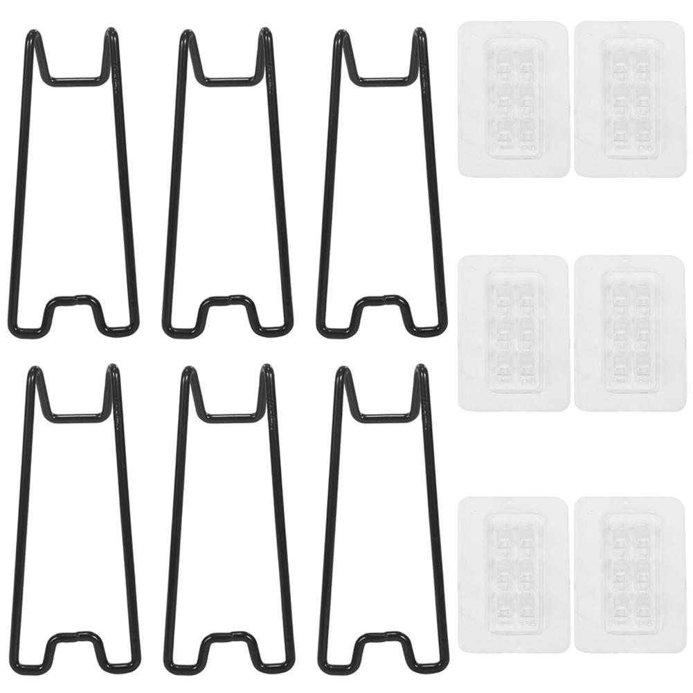 

6 Pcs Picture Frame Easel Bracket Photo Frame Bracket Display Stand for 5.9 To 10.2 Inch Picture Frame Easel
