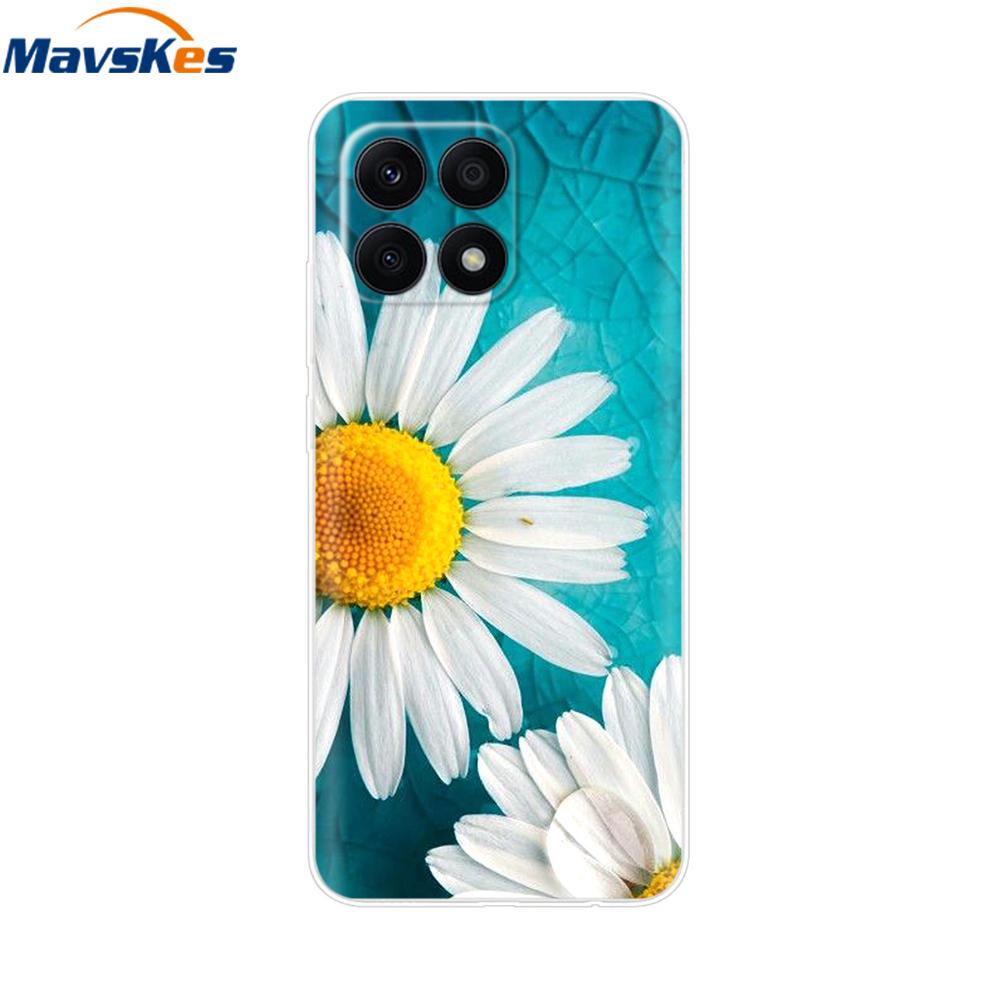 For Honor X8a 2023 Case 4G Funda Clear Soft Silicone TPU Phone Cover Case for Honor X8a Cover HonorX8a X 8a CRT-LX1 Bumper Coque