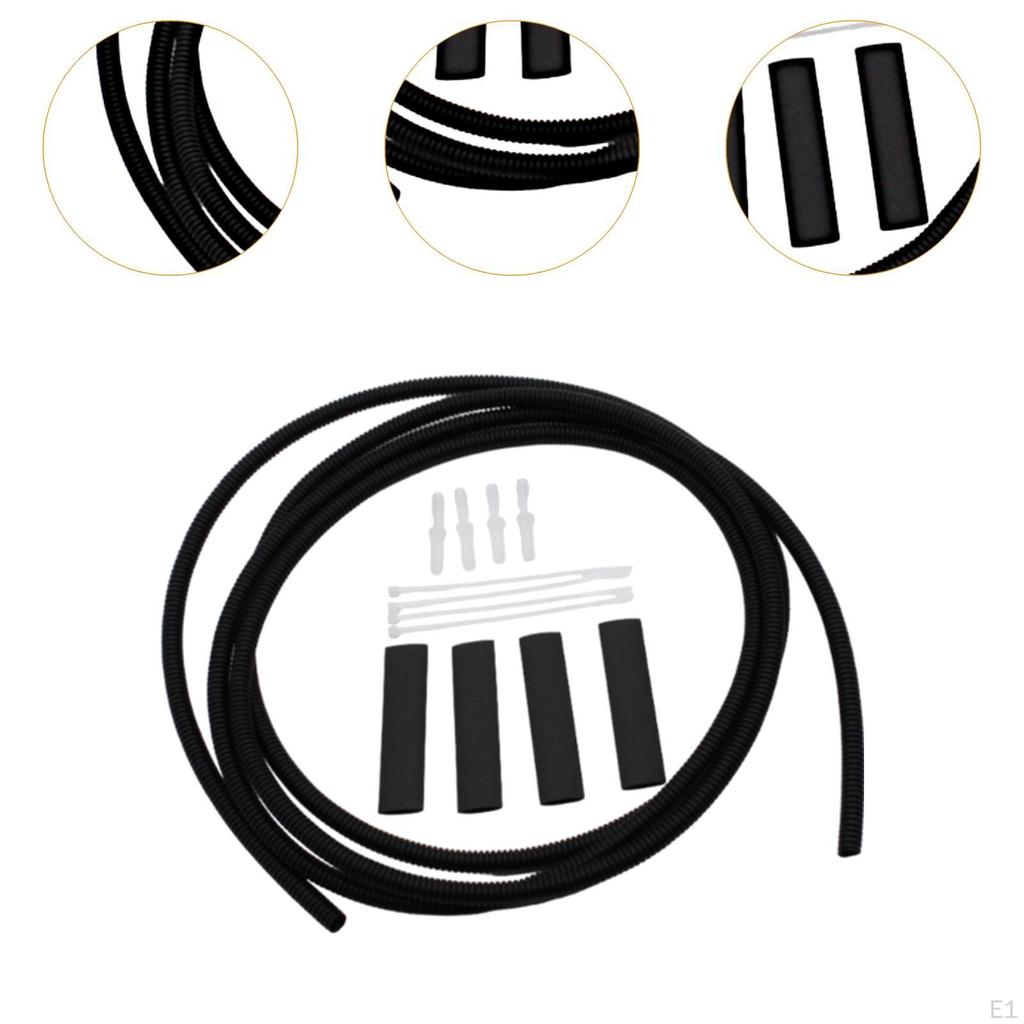 Sada hadic ostřikovače čelního skla, výměna hadic automobilu 2,6 m, průměr 4,5 mm, automobilový průmysl