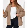 Women Casual Long Sleeve Zip Up Pilot Jacket Autumn Wear