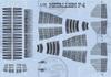 Modeling Japan Metalism Nozzle Decal Plastic Model Parts M72041 1/72 F-4E &