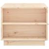 Vidaxl Stolik Kawowy, 100X50X41 Cm, Lite Drewno Sosnowe