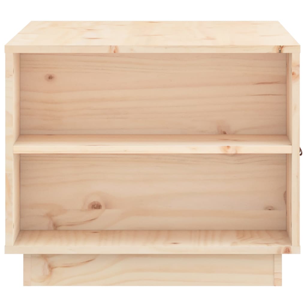 Vidaxl Stolik Kawowy, 100X50X41 Cm, Lite Drewno Sosnowe