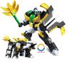 Mini Special Forces Super Dinosaur Power 2 Beast King Power 4 Transforming Mech Armor Children's Toy Abs Material