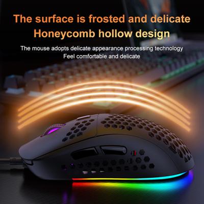 M8 Durable Wired Mouse Ergonomic Design Compact Accurate Positioning