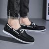 Fashion Men's Retro Fashion Color Blocked Design Casual Single Shoes 2025 Spring New Shallow Mouth Breathable Comfortable Flat Sneakers