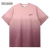 Mark Fairwhale Men's Dip-Dyed Gradient Embroidered Cotton T-Shirt