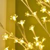 Artificial Tree, Artificial Birch, with 180 LEDs, 3 Brightness Levels, Warm White, Realistic Bark, 21.5 X 21.5 X 180 Cm