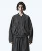 Treemingbird Bar-Tack Set-Up Sweat Jumper [ Charcoal ]