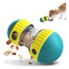 Interactive Dog Toy - Yellow Adjustable Kibble Dispenser, Anti-boredom Treat Ball