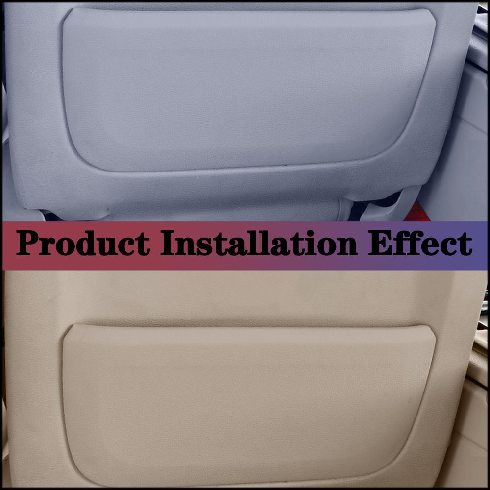 Car Seat Back Board for BMW F10 F07 F02 5 Series Rear Backrest Panel Part Leather Cover Leather Cover Storage Pocket