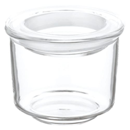 KINTO CAST Canister, 60x50mm, Heat-Resistant Glass Storage Container, Microwave and Dishwasher Safe, 8480