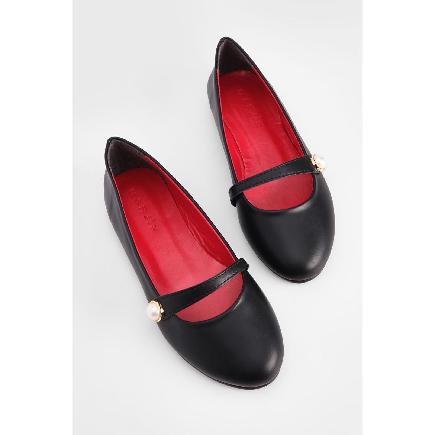 

Women s Strappy Ballet Shoes Sores Black 36 чорний