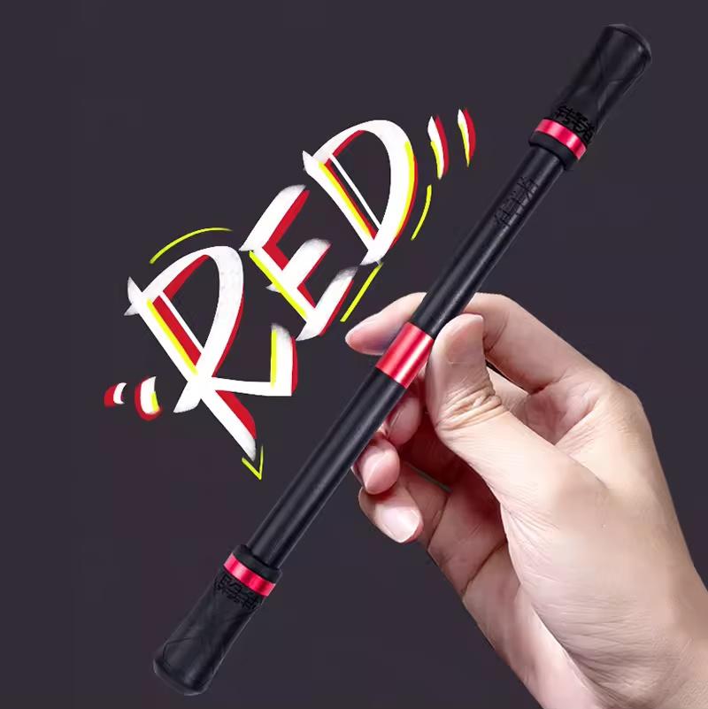 Aggravated Spinning Pen Non Slip Rotating Gaming Pen Finger Pressure Relief Intelligence Toy Novelty Stationery School Supplies