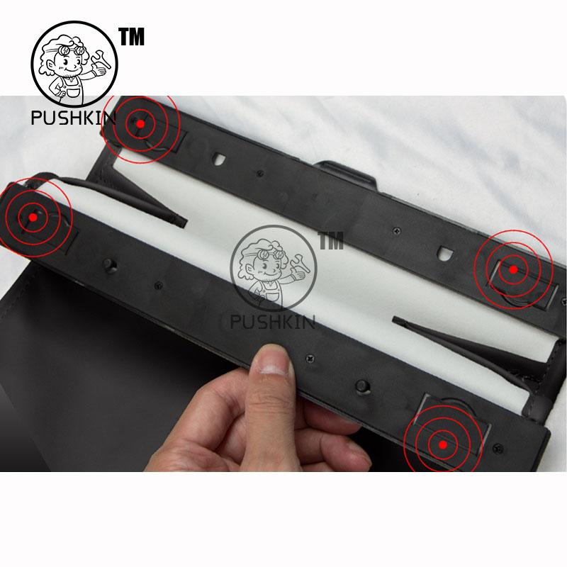 For Toyota VOXY NOAH 90 2025 2026 Rear Garbage Bag Seat Back Hanging Chair Back Storage Bag leather Interior Accessories