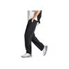 Anta Comfortable Simple Loose Straight Leg Versatile Zipper Solid Color Thin Mid Waist Casual Pants Men Bottoms Black 952527514-5