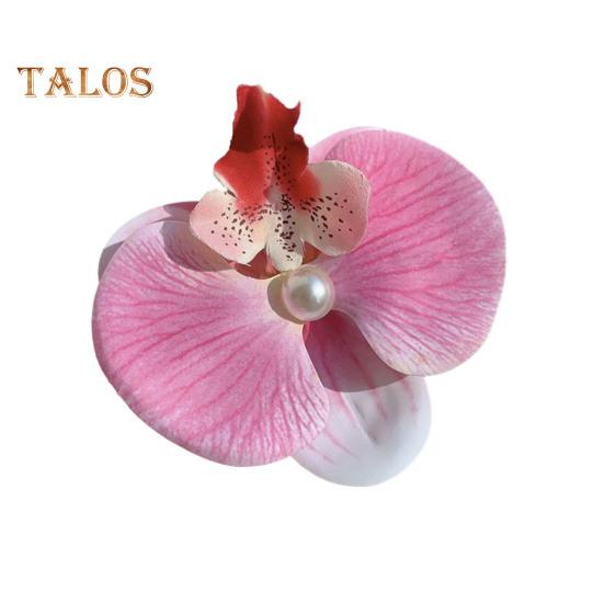 Women Hair Clip 3D Flower Decor Strong Grip Bang Hair Pin Photo Shoot Flower Styling Hairpin Hair Accessories