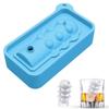 3D Whiskey Ice Cubes Mold, Funny Shape Ice Cube Tray Party Ice Molds for Cocktails