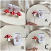 DIY Mushroom Shaped Bead Tool Creative Pendant Cradts Tool For Clay Earrings And Necklace Charm Creation
