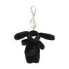 [LOHGOU] Cute Mini Rabbit Keychain Stuffed Rabbit Bag Decoration Fluffy Charm Birthday Gift