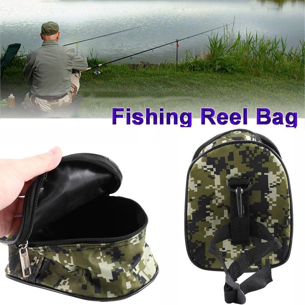 Sport For Drum/Spinning/Raft Tackle Protective Case Fishing Bag Fishing Reel Bag Storage Pouch