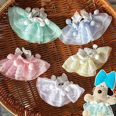 For 13CM Cotton Doll Rompers Cartoon Wallace and Gromit Plush Doll Replacement Outfit Playing House Accessories Mini Clothes
