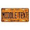 Custom Rusty Carrot Tin Sign Waterproof Personalized Metal Plaque Home Garden Decor