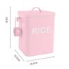 Rice Storage Container with Scoop Airtight for Pantry