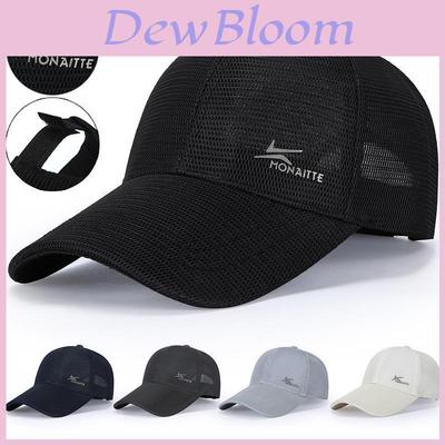 Casquette de Baseball Respirante en Mesh pour Homme d'Été avec Protection Solaire Ajustable pour Sports d'Extérieur