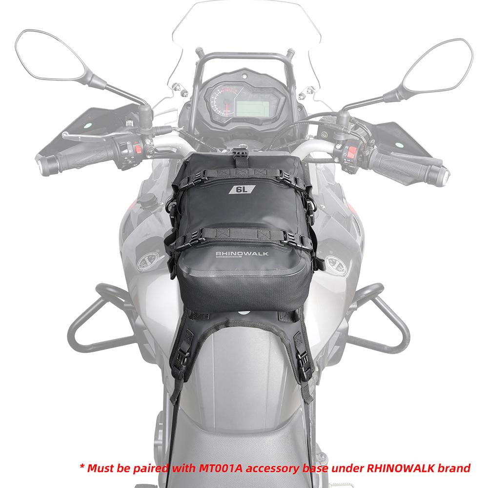 Motorcycle Bumpers Bag Waterproof 6L Motorcycle Side Frame Bag Motorcycle Crash Bar Bag Universal