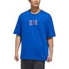 Adidas T Shirts Men's Blue Crew Neck Moderate Straight Fit GF4001
