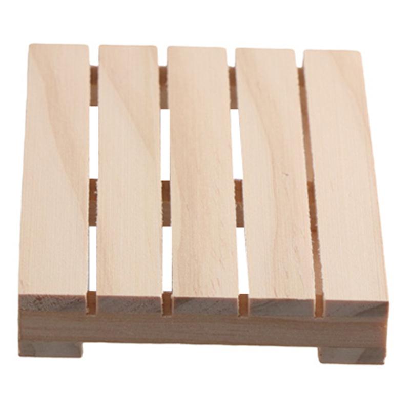 Mini-Getränkeuntersetzer aus Holzpaletten für kalte Getränke aus Holzpaletten