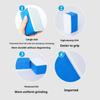 Auto Home Double Use Oil Film Cleaning Sponge Wool Felt Windshield Wiper Tool Dust Removal Sponge 5pcs for Vehicle Home