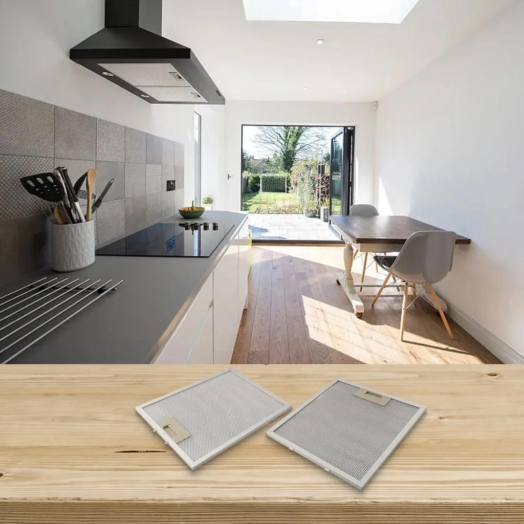 Aluminum Mesh Filters Grease Filters Improved Filtration Optimal Performance Pack Of 3 Regular Replacement Home Cooking