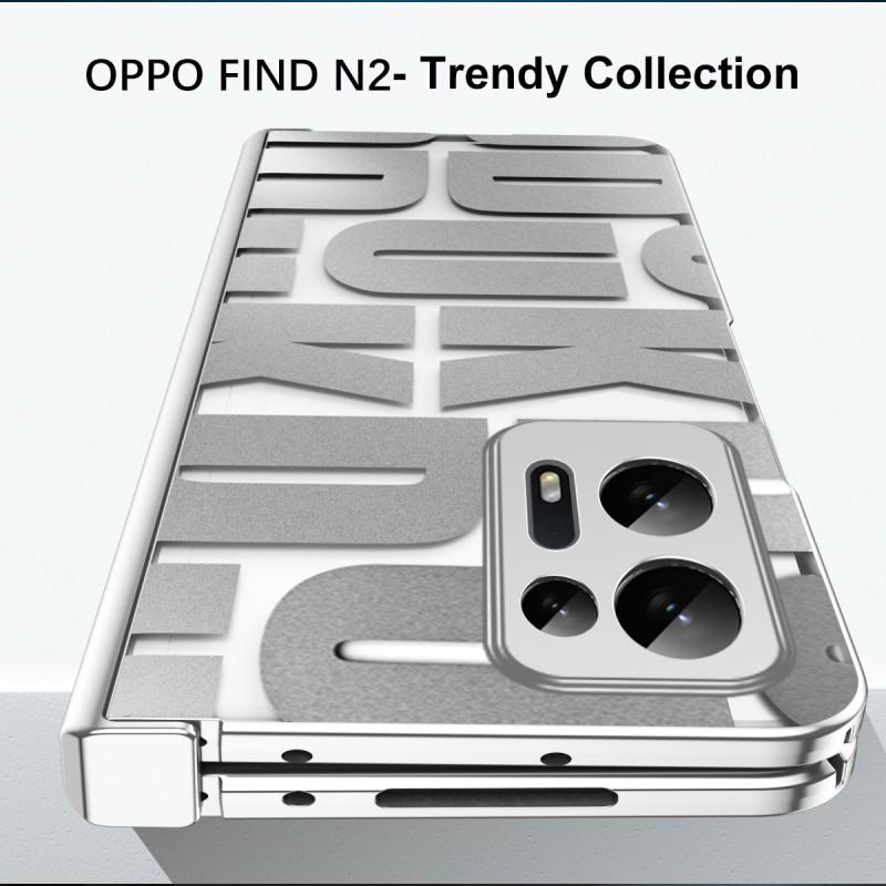 OPPO Find N2 Case Full Coverage Protective Shell With Screen Film Integrated Anti-Shock Scratch Resistant PC Cover