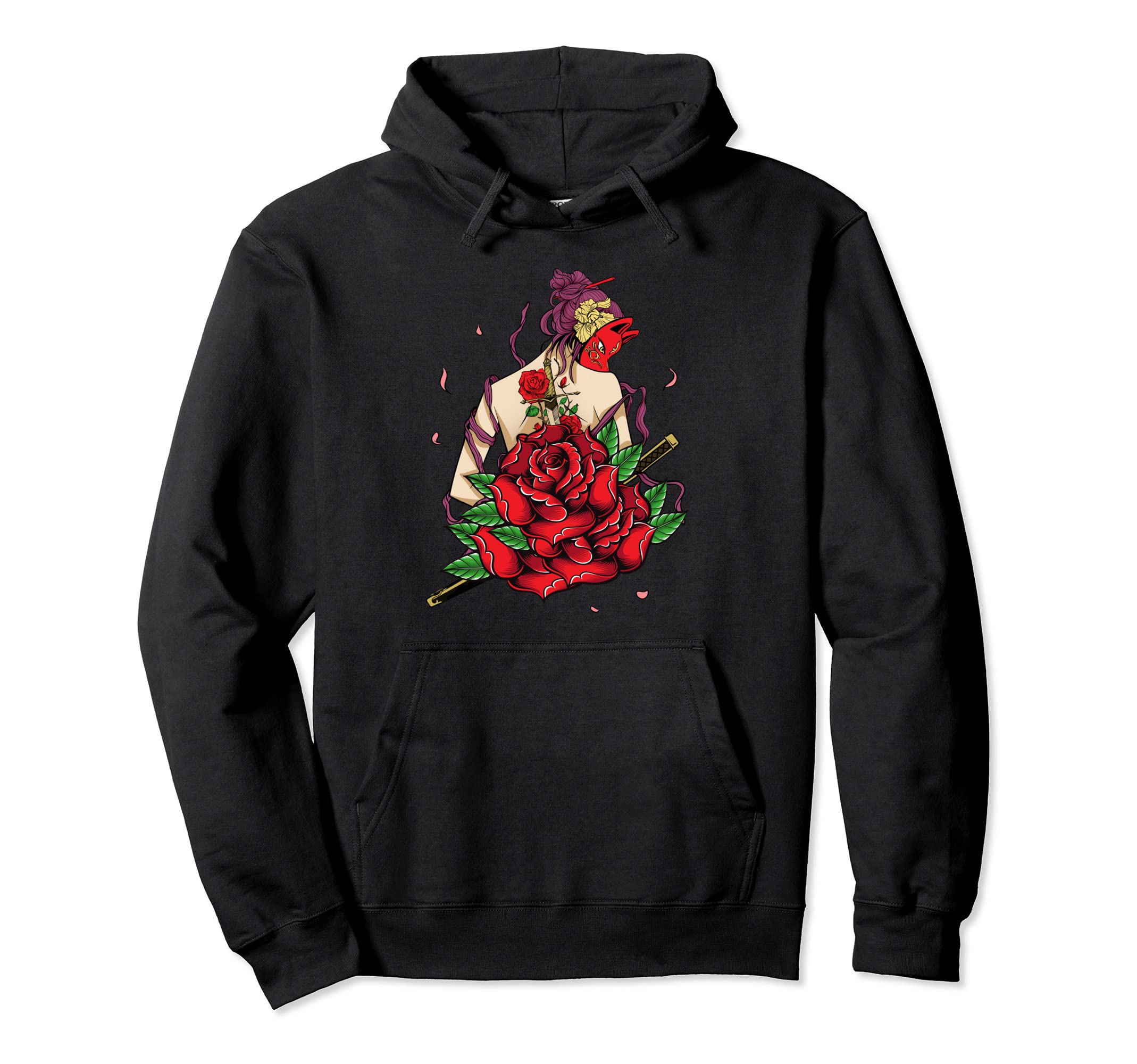 

Samurai Girl Japanese Warrior Hoodie