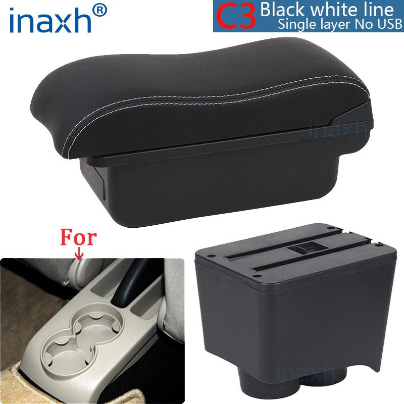 For Volkswagen Polo Armrest For VW Polo 9N 3 Car Armrest box Curved surface Interior parts Storage box car accessories 2002-2009