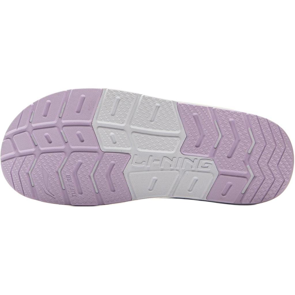 Li Ning Comfortable Versatile Low-Top Kids Sandals Kids Sandals Black Purple YKUV010-2