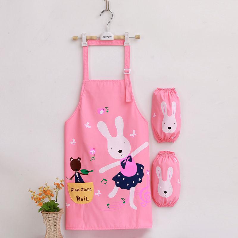 Tablier imperméable, vêtements de dessin pour enfants, élèves du primaire portant des couvertures de cuisine, vêtements de protection pour le dessin des hommes et des femmes de la maternelle