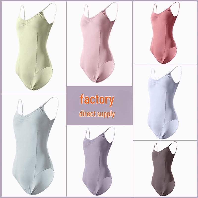 Dámský trikot s vysokým pasem Jasmine Dancewear pro balet a gymnastiku