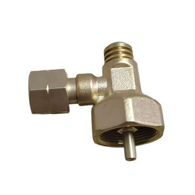 Outdoor Camp Stove Adapter 1-Two Outputs Brasses Gas Tanks Conversion Head Camping Furnaces Converter Gas Distributor