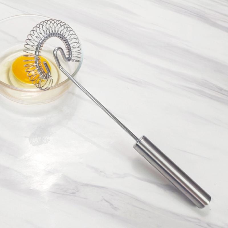 Professional Hand Whisk For Cooking And Baking Strong Stainless Steels Construction Lightweight Design